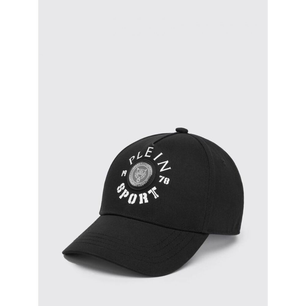 Plein Sport Men Cotton Baseball Cap With Logo Plein Sport